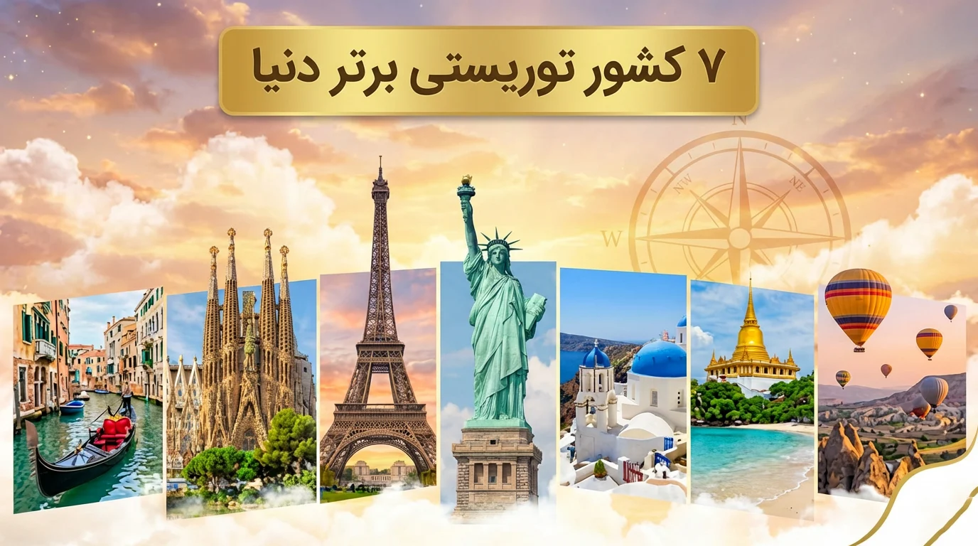 کشورهای توریستی جهان